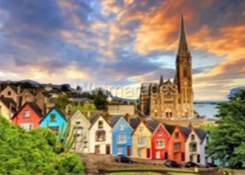 Puslespil Cobh Cathedral Ireland 1000 brikker>Educa New