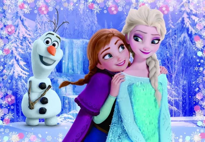 Puslespil Frozen 2x20 brikker>Clementoni Hot