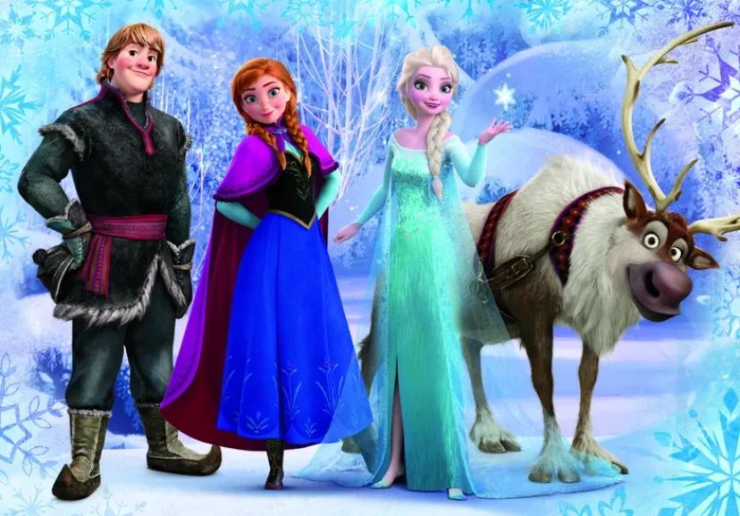 Puslespil Frozen 2x20 brikker>Clementoni Hot