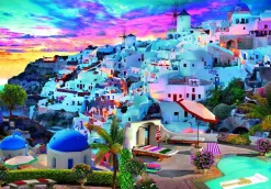 Puslespil Greece View 500 brikker>Clementoni