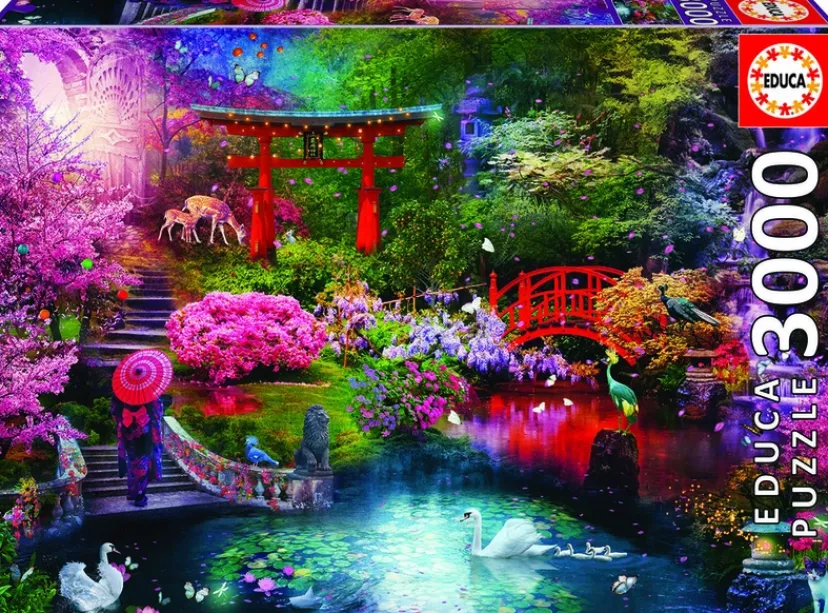 Puslespil Japanese Garden 3000 brikker>Educa New