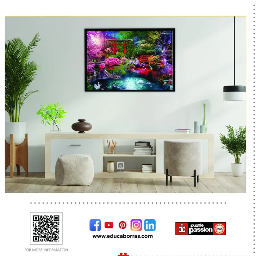 Puslespil Japanese Garden 3000 brikker>Educa New