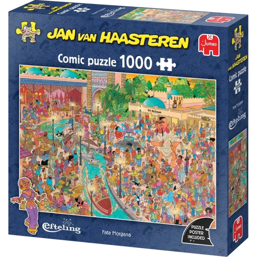 Puslespil JVH Efteling Fata Morgana 1000 Brikker>Jan Van Haasteren Discount