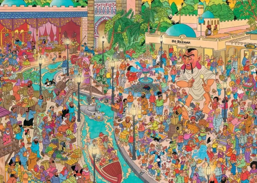 Puslespil JVH Efteling Fata Morgana 1000 Brikker>Jan Van Haasteren Discount