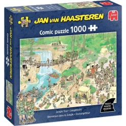 Puslespil JvH Jungle Tour 1000 brikker>Jan Van Haasteren Hot