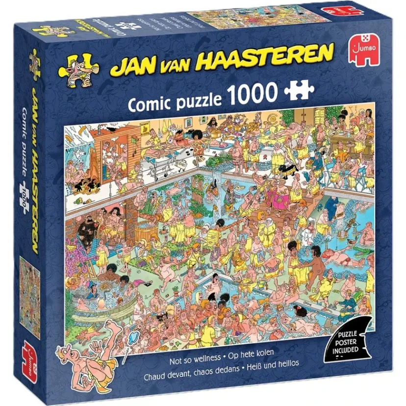 Puslespil JvH Not so wellness 1000 brikker>Jan Van Haasteren Best