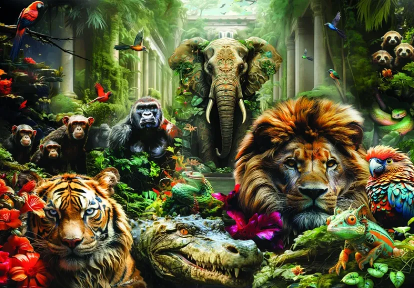 Puslespil Mystic Jungle 1000 brikker>Clementoni Sale