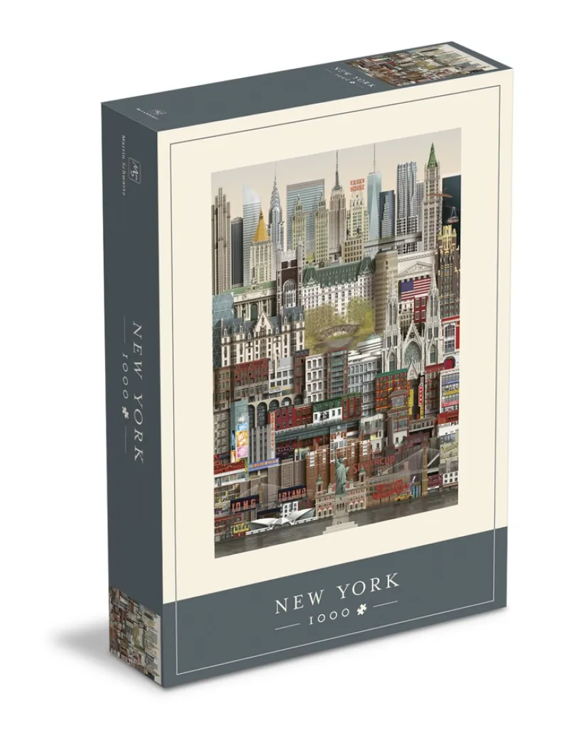 Puslespil new york 1000 brikker>Martin Schwartz New
