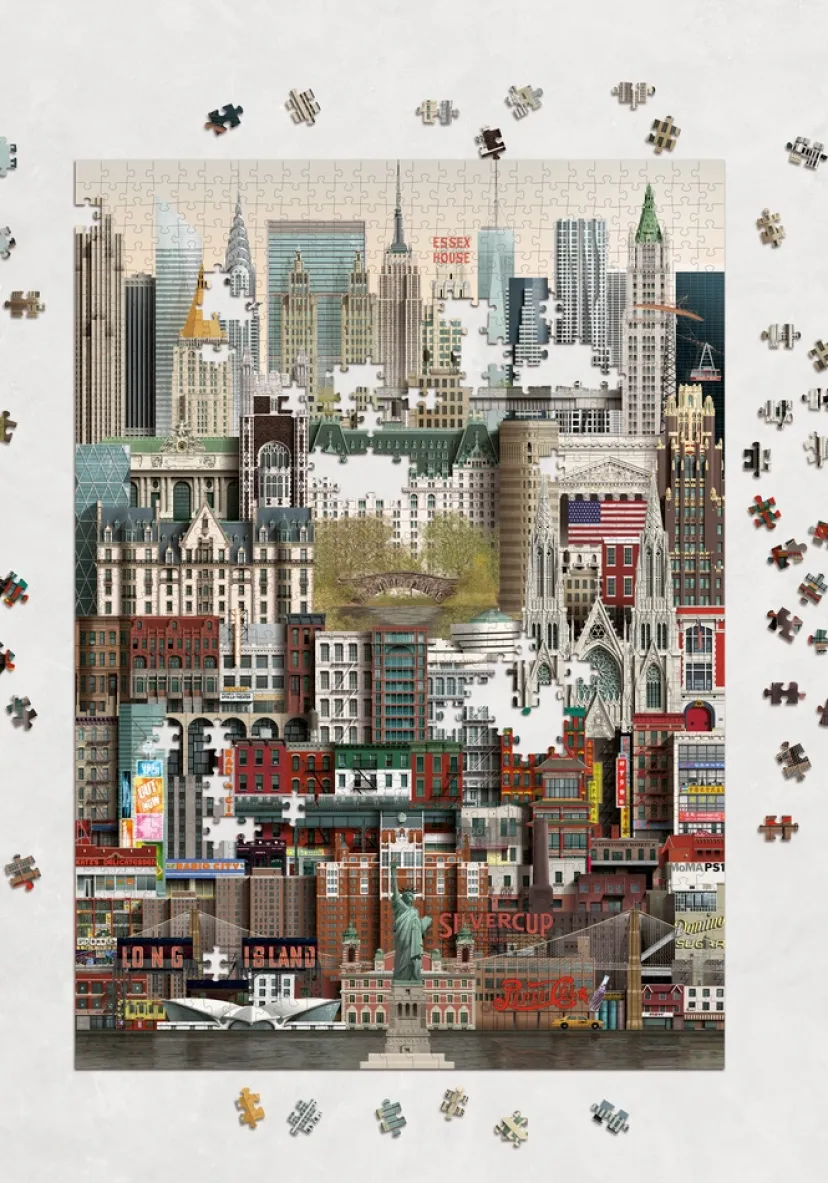 Puslespil new york 1000 brikker>Martin Schwartz New