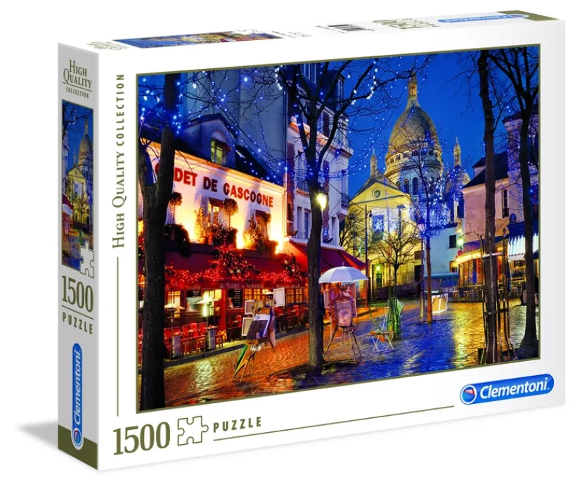 Puslespil Paris-Montmartre 1500 brikker>Clementoni Best