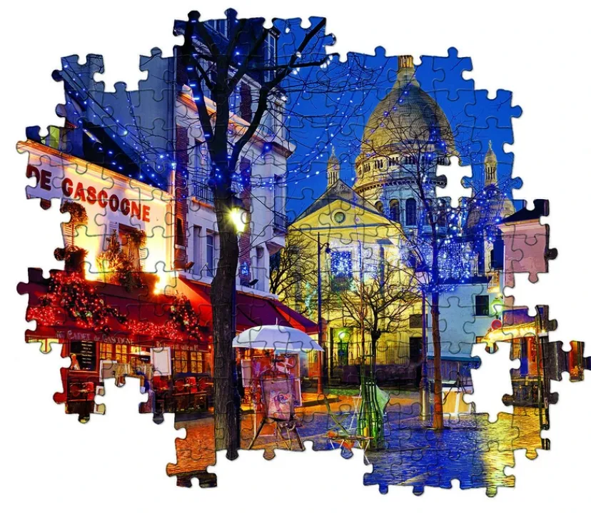 Puslespil Paris-Montmartre 1500 brikker>Clementoni Best