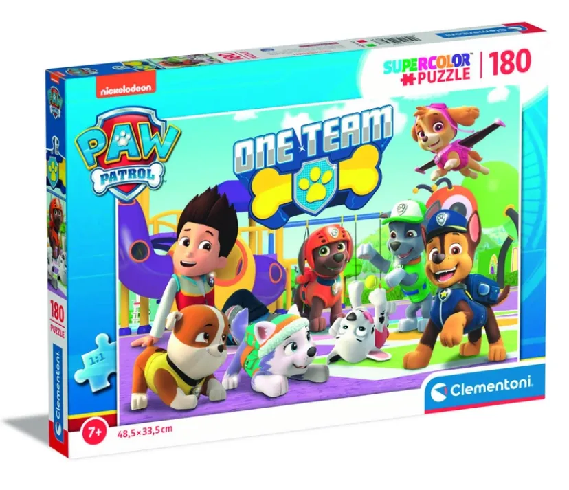 Puslespil Paw Patrol 180 brikker>Clementoni Sale