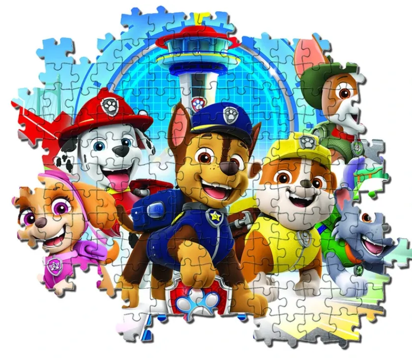 Puslespil Paw Patrol 180 brikker>Clementoni Hot
