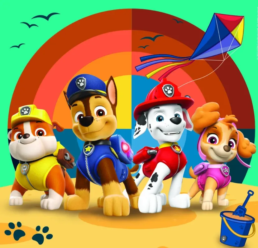 Puslespil Paw Patrol 3x48 brikker>Clementoni Clearance
