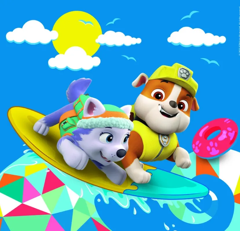 Puslespil Paw Patrol 3x48 brikker>Clementoni Clearance