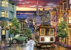 PUSLESPIL SAN FRANCISCO 3000 BRIKKER>Clementoni Outlet
