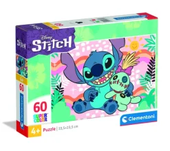 Puslespil Stitch 60 brikker>Clementoni Online
