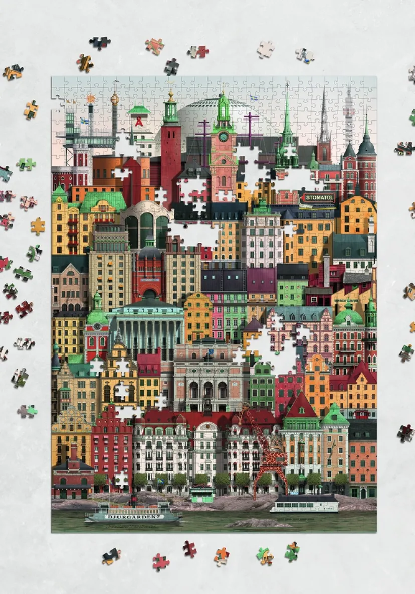 Puslespil stockholm 1000 brikker>Martin Schwartz Sale