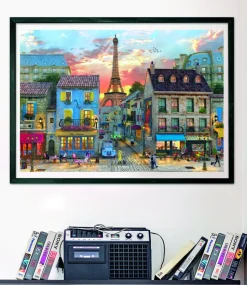 Puslespil Streets of Paris 1000 brikker><noscript><img width=