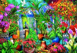Puslespil The Greenhouse Caretakers 500 brikker>Clementoni Sale