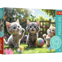 Puslespil Three kittens 60 brikker>TREFL Sale