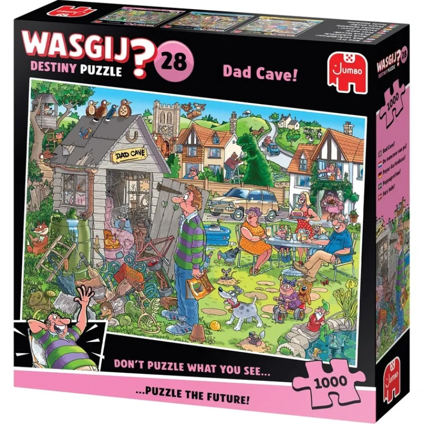 Puslespil Destiny 28 Dad Cave! 1000 brikker>Wasgij Discount