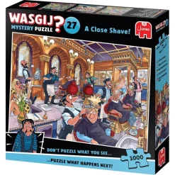 Puslespil Mystery 27 A Close Shave 1000 brikker><noscript><img width=