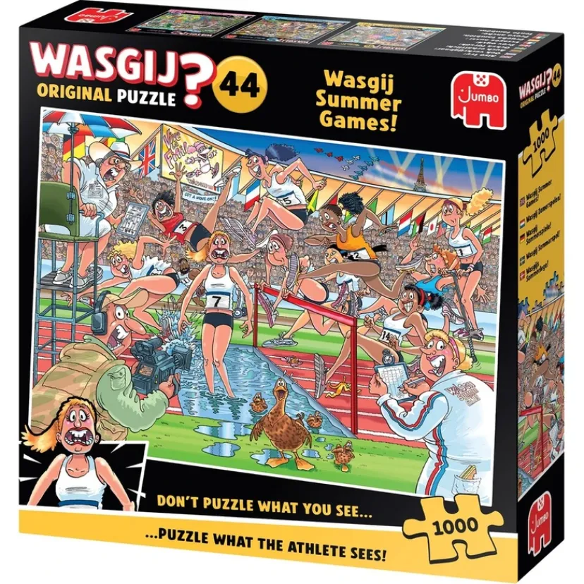 Puslespil Original 44 Summer Games! 1000 brikker>Wasgij Sale