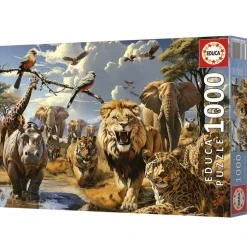 Puslespil wild animals 1000 brikker>Educa Sale