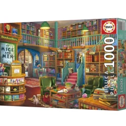 Puslespil wonderful bookshop 1000 brikker>Educa Discount