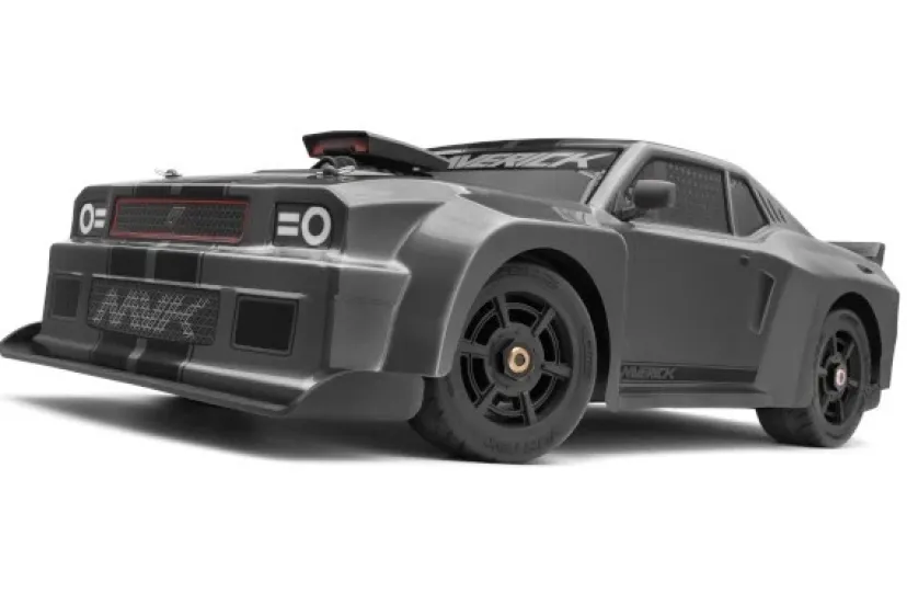 QuantumR Muscle Car Body - Grey>Maverick RC Outlet