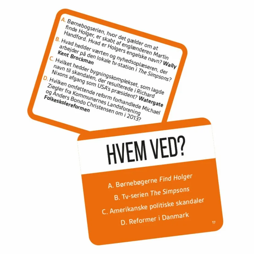 Quizzone HVEM VED?>Spil Hot