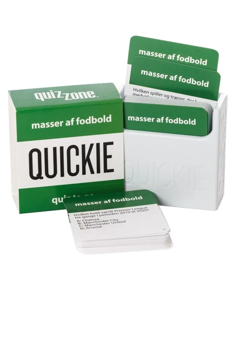 Quizzone Quickie Masser af Fodbold>Spil Best