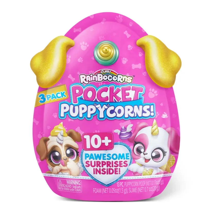 Pocket Puppycorn 3-pak>Rainbocorns Sale