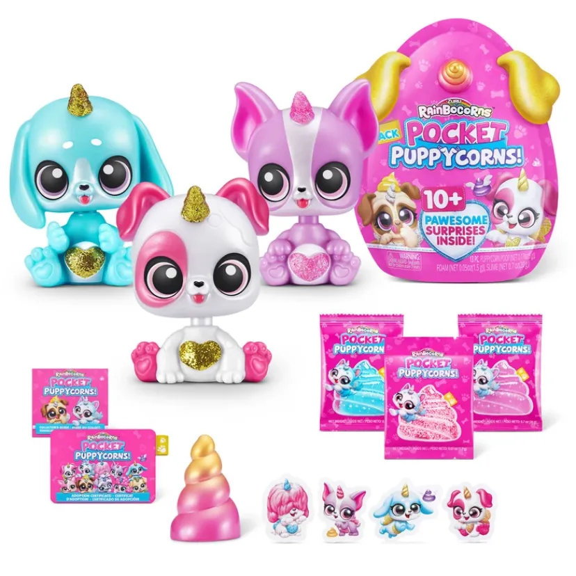 Pocket Puppycorn 3-pak>Rainbocorns Sale