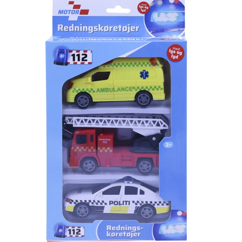 Redningskøretøjer 3-pak> Discount