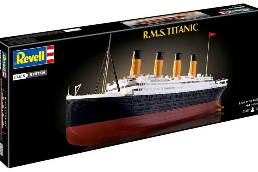 R.M.S. Titanic 1:600 click system>Revell