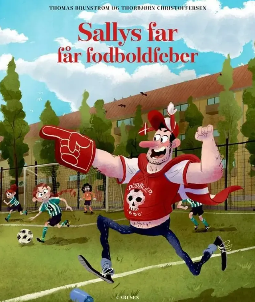 Sallys far får fodboldfeber> Sale