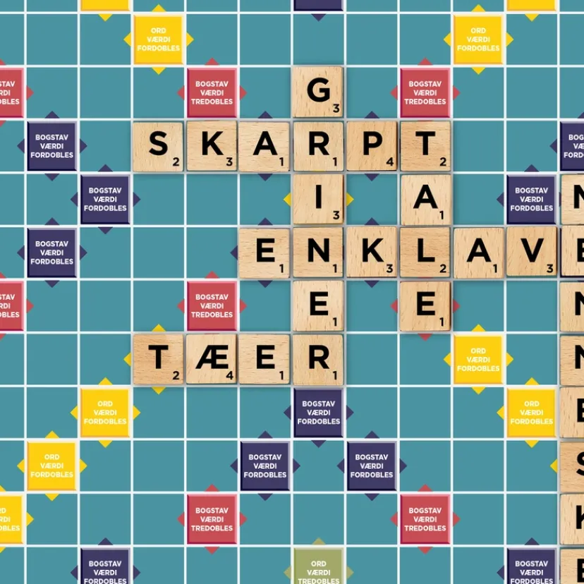 Scrabble Original Træ Edition>Mattel Games Discount
