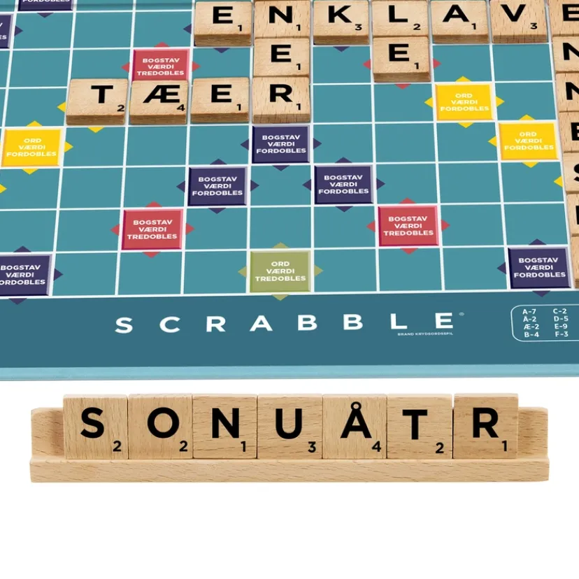 Scrabble Original Træ Edition>Mattel Games Discount