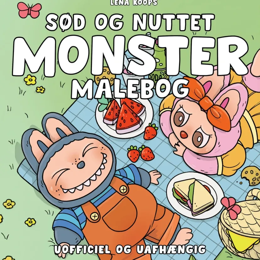 Sød og nuttet monster malebog - Cozy Coloring> Discount