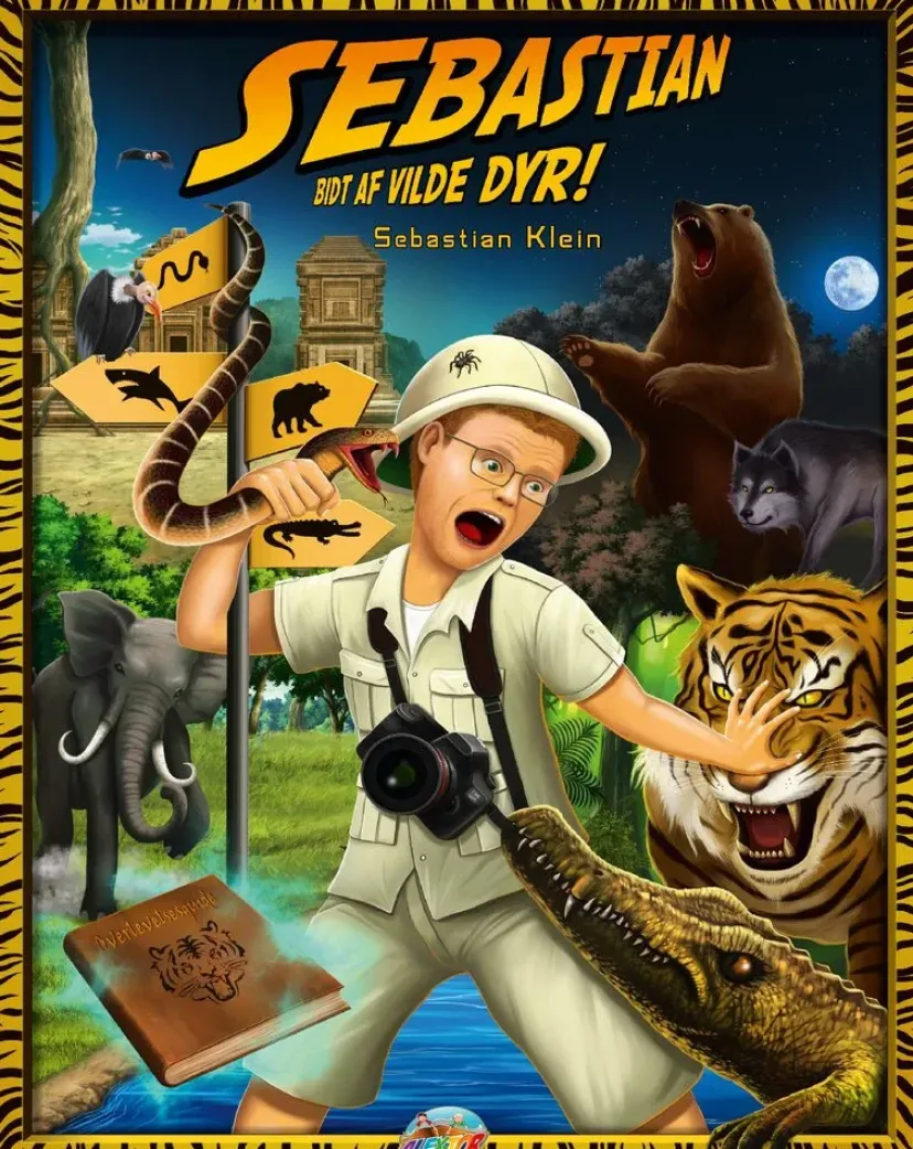 SEBASTIAN bidt af vilde dyr!> Hot