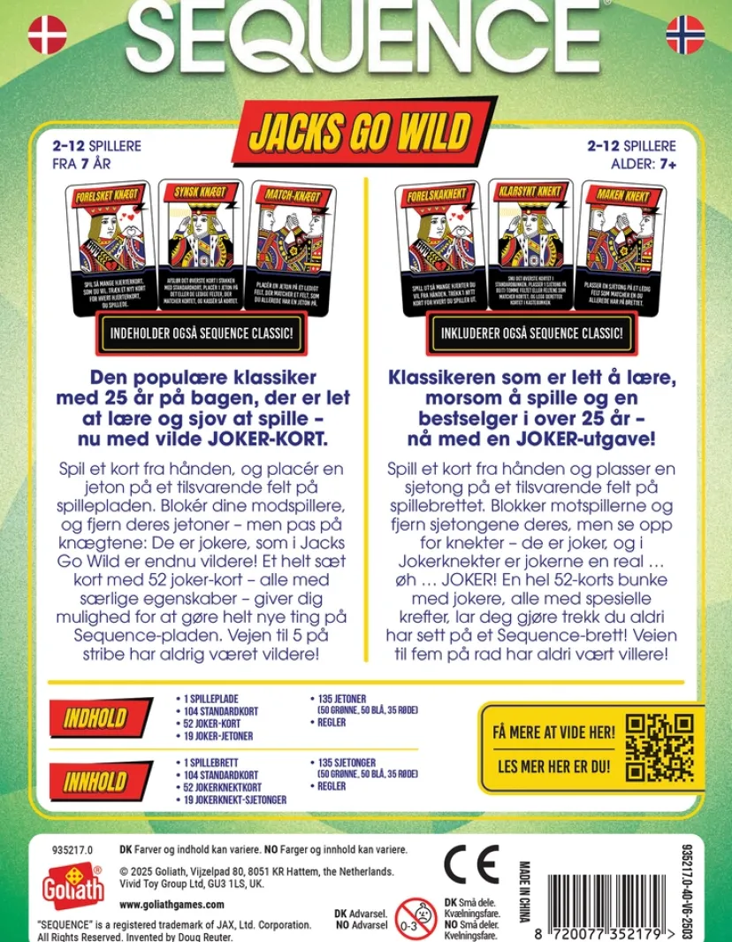 Sequence Jacks Go Wild> Discount