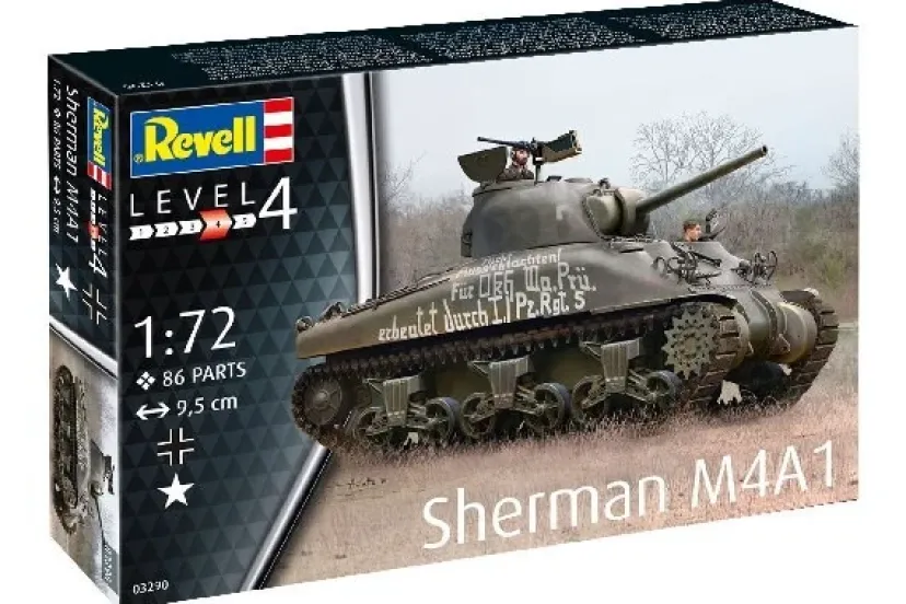 Sherman M4A1 1:72>Revell Online