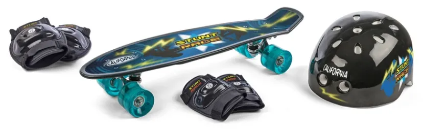 Skateboard med sikkerhedssæt> Hot