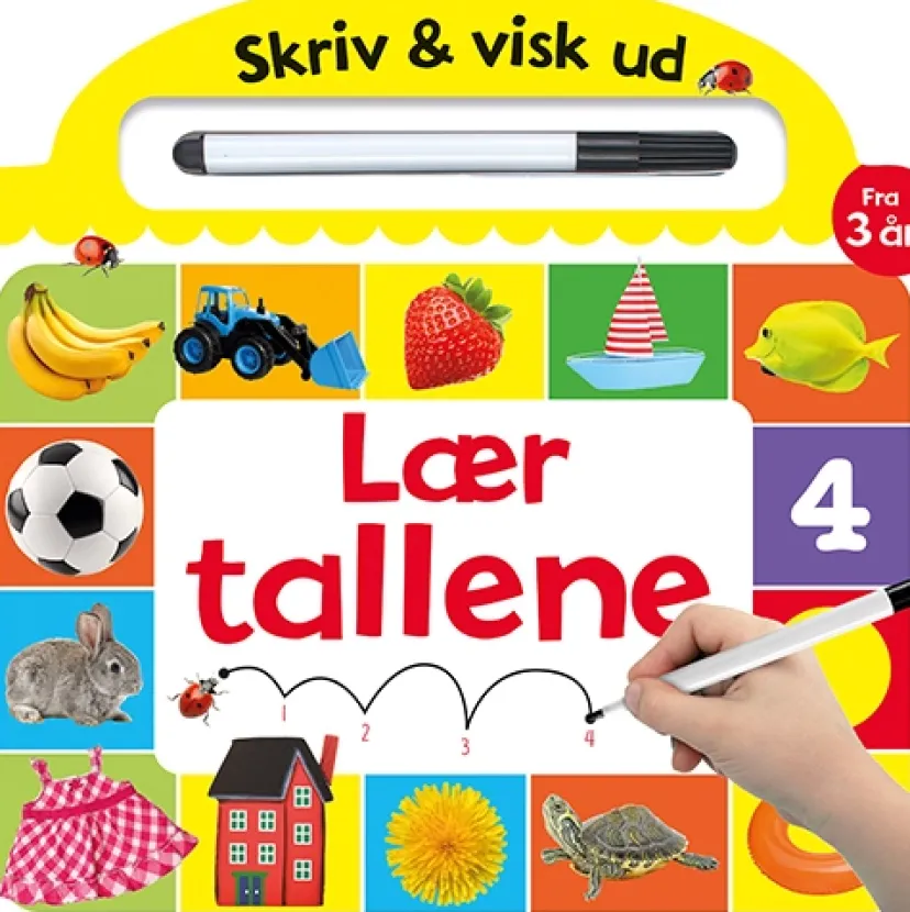 Skriv og visk ud - Lær tallene> Sale