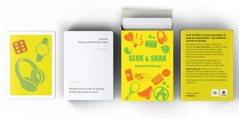 Sluk & Snak samtalekort>Spil Sale