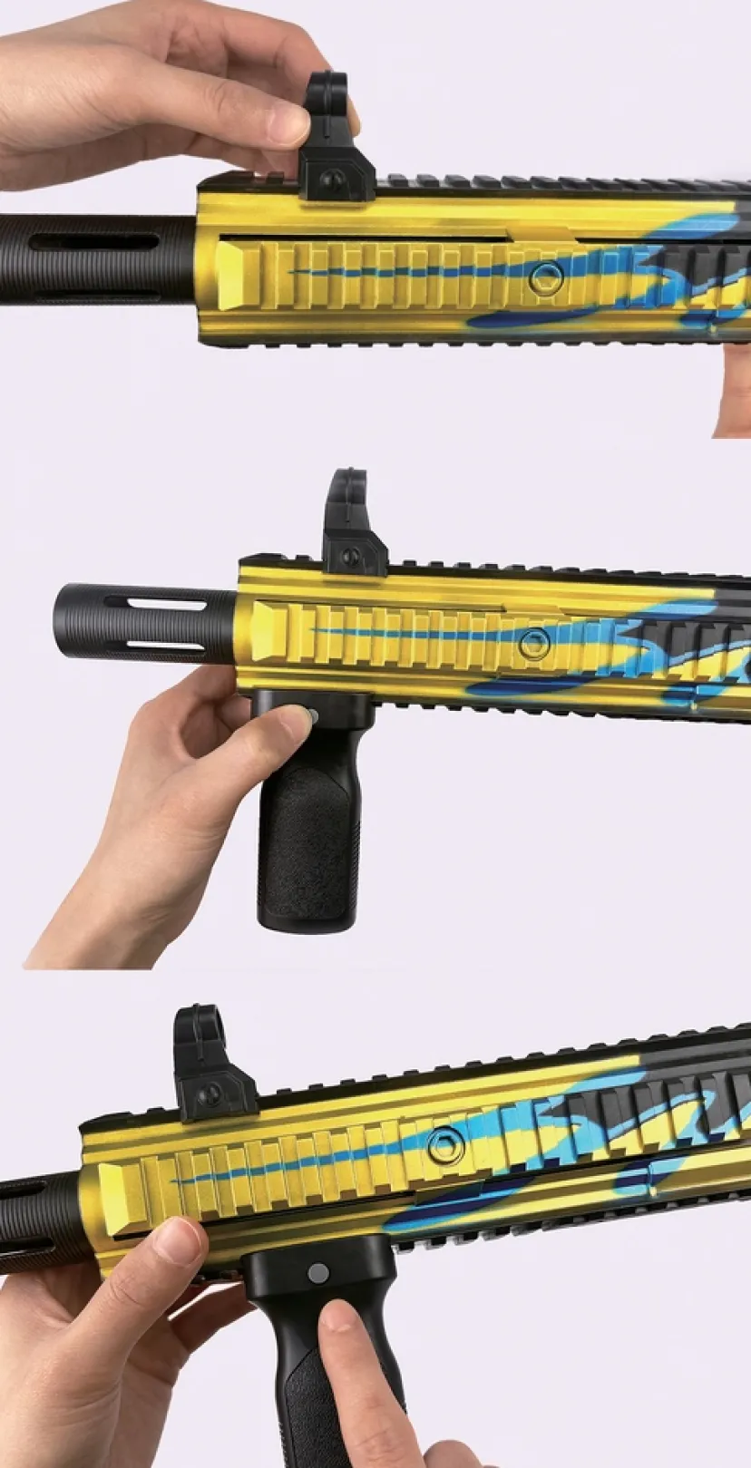 Sniper riffel med kikkert 74 cm> Best
