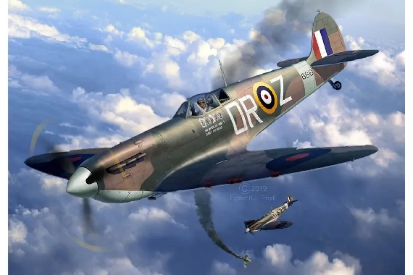 Spitfire Mk,IIAces HighIron Ma>REVELL New