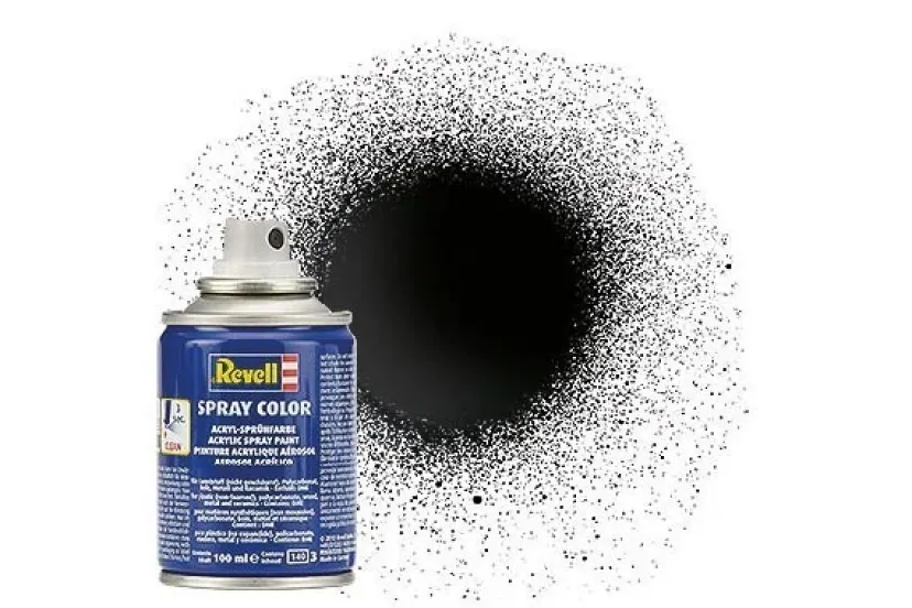 Spray black gloss 100 ml.>Revell Online